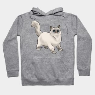 Cat - Birman - Lilac Point Hoodie